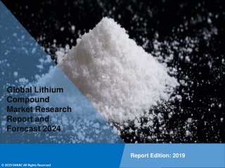 Lithium Compound Market Report, Industry Overview, Growth Rate and Forecast 2024