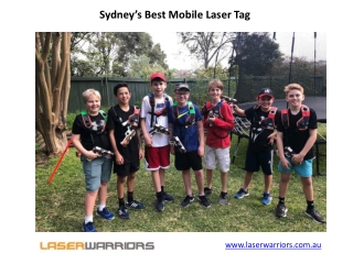 Sydney’s Best Mobile Laser Tag