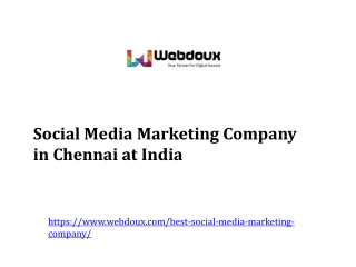 Social Media Marketing Company in Chennai India