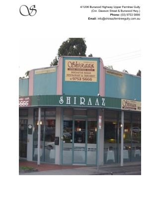 Want to Try Authentic Indian Food At Melbourne?