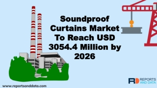 Soundproof Curtains Market Global Trends, Price and Forecasts to 2026