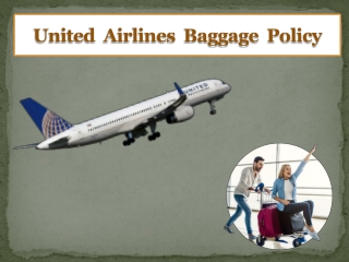 United Airlines Baggage Policy | Baggage Fees & Allowance