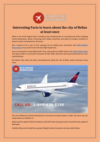 Interesting Facts to learn about the city of Belize at least once