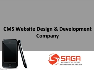 Best CMS Website Design & Development Company in Hyderabad – Saga Biz Solutions