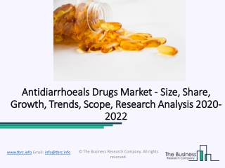 Antidiarrheal Drug Market Major Competitor Analysis - GlaxoSmithKline, Perrigo and Lupin