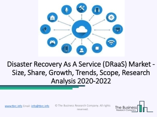 Disaster Recovery as a service Market Consumption Analysis and Forecasts to 2022