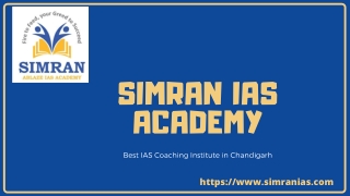 IAS Coaching in Chandigarh