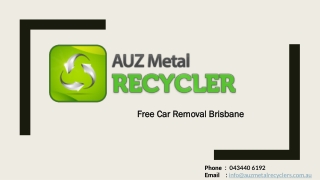 Free Car Removal Brisbane | Call Us Today