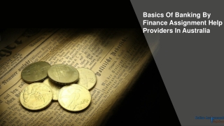 Finance Assignment help by Expert at Online Assignment Expert