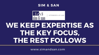 Commercial Law Firms India | Sim And San – Attorneys At Law