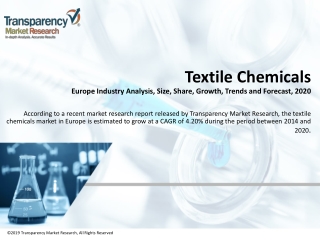 Europe Textile Chemicals Market Growth and Forecast 2020