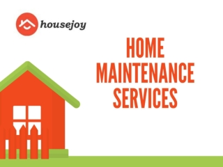 Home maintenance services in india