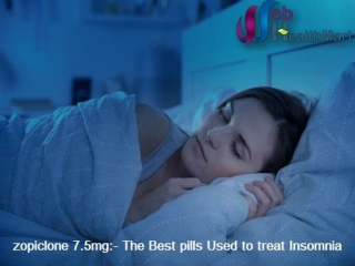 Buy Zopiclone 7.5mg for Treat The Sleeping Problem (Insomnia)