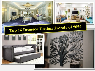 15 Best Home Interior Design Trends of 2020 | 91-9717473118