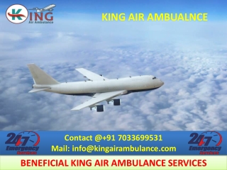 Take Reliable Air Ambulance Services in Allahabad and Vellore by King