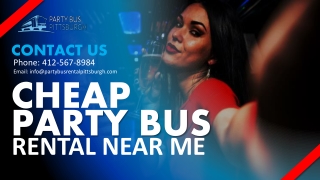 Cheap Party Bus Rental Near Me