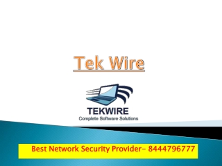 8444796777 - Tek Wire - Complete Software Solutions