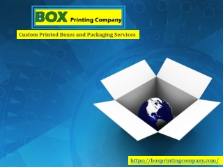 Custom Boxes Packaging Style :- Living Innovation