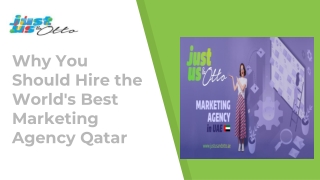 Marketing Agency Qatar Services