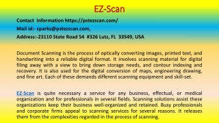 Guidelines in Choosing a Reliable Scanning Company