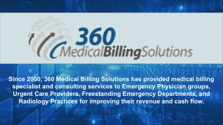 Arizona Urgent Care Medical Billing - 360 Medical Billing Solutions