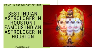 Best Indian Astrologer in Houston | Famous Indian Astrologer in Houston