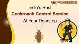 How to Get Rid Of Cockroaches…