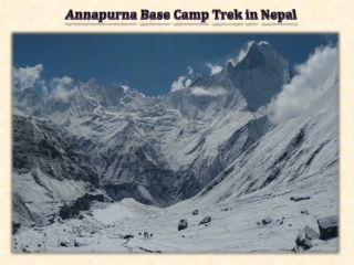 Annapurna Base Camp Trek in Nepal