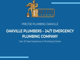 Oakville Plumbing Company