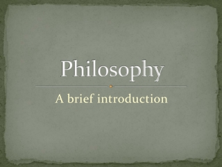 Philosophy