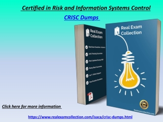 Isaca CRISC Exam Questions - CRISC Dumps PDF 100% Passing Guarantee