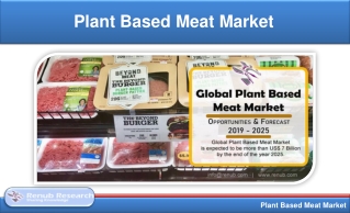 Plant Based Meat Market will be US$ 7 Billion globally by 2025