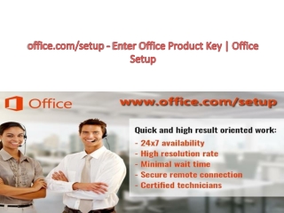 office.com/setup - Install Office on a Windows Computer