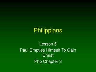 Philippians