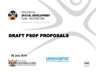 DRAFT PSDP PROPOSALS