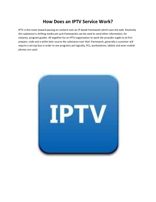 iptv subscription