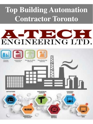 Top Building Automation Contractor Toronto