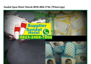 Sandal Spon Hotel Murah 083840612744[wa]