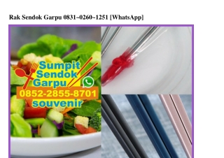 Rak Sendok Garpu 0831~0260~1251[wa]