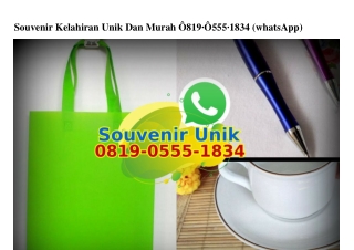 Souvenir Kelahiran Unik Dan Murah Ô819Ô5551834[wa]