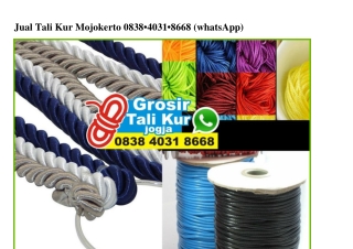 Jual Tali Kur Mojokerto 083840318668[wa]