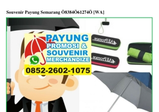 Souvenir Payung Semarang Ô8384Ô61274Ô[wa]