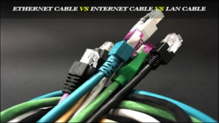 Difference between Ethernet cable, Internet cable and LAN cable