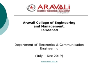 Best College for Electronics & Communication Engineering in Faridabad, Delhi NCR