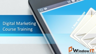 Digital Marketing Training in Chandigarh