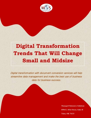 Digital Transformation Trends That Will Change Small and Midsize Businesses in 2020
