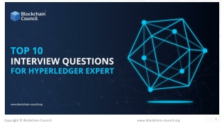 Top 10 interview questions for Hyperledger Expert