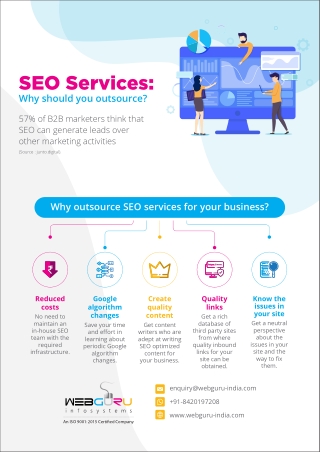 Why Should You Outsource The SEO Services: An Infographic