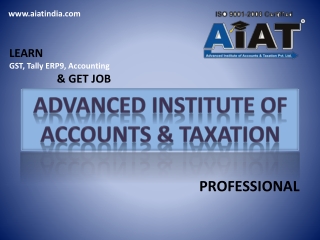 Advanced Institute of Accounting and Taxation