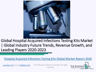 Global Hospital Acquired Infections Testing Kits Market Report 2020